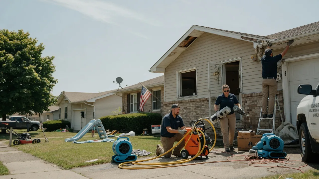 Water Damage Restoration in Fairmount, ND near me